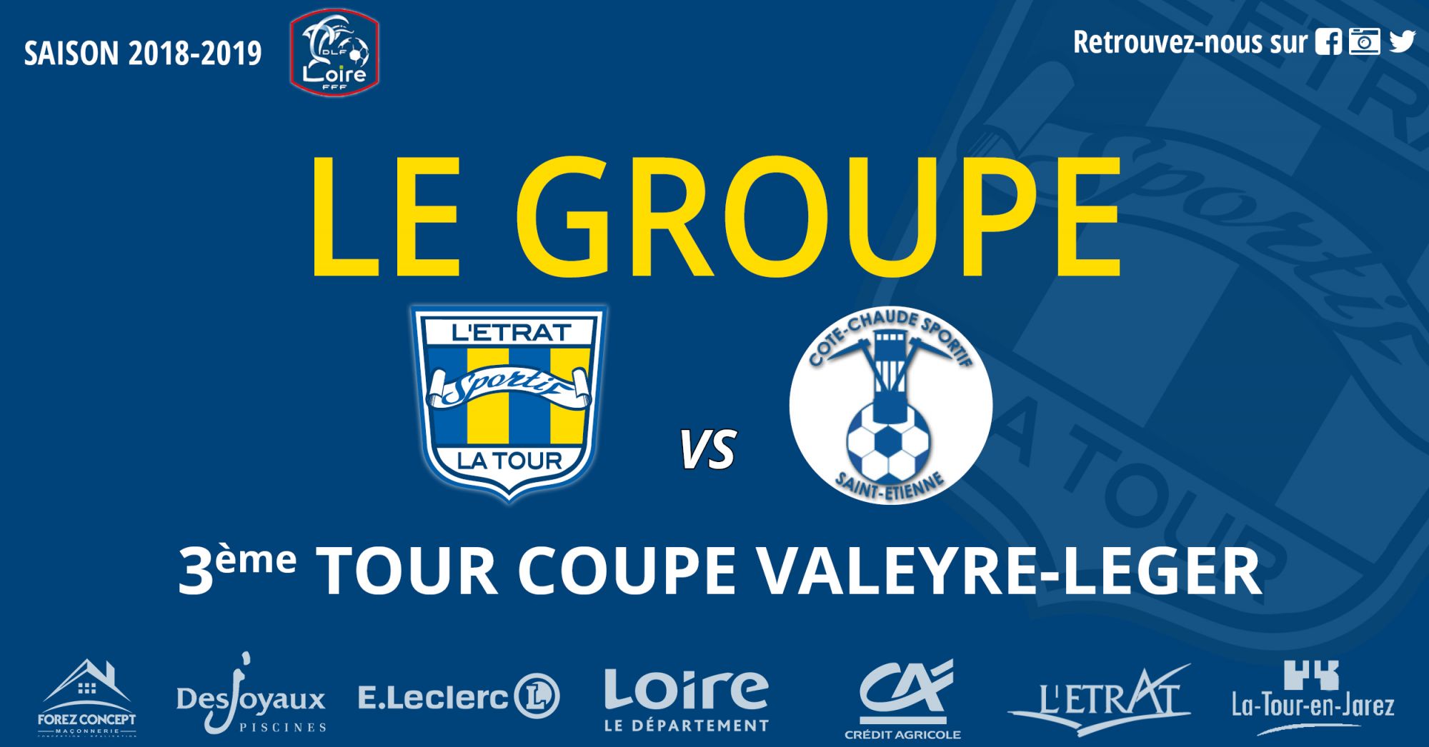 Coupe Valeyre Leger : 3' Tour,  le groupe de JÃ©rÃ´me VAGANAY contre CÃ´te-Chaude.