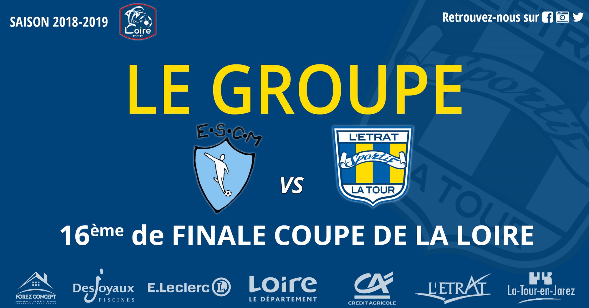 Coupe de la Loire : 16e de Finale,  le groupe de Mohamed HADI Ã  Champdieu