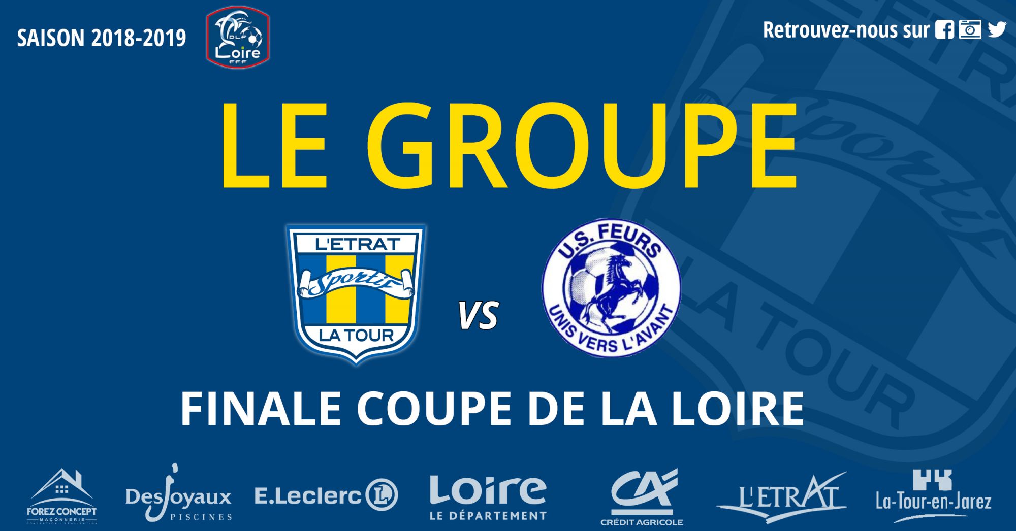Finale Coupe de la Loire : le groupe convoquÃ© par Mohamed HADI face Ã  l'US Feurs !